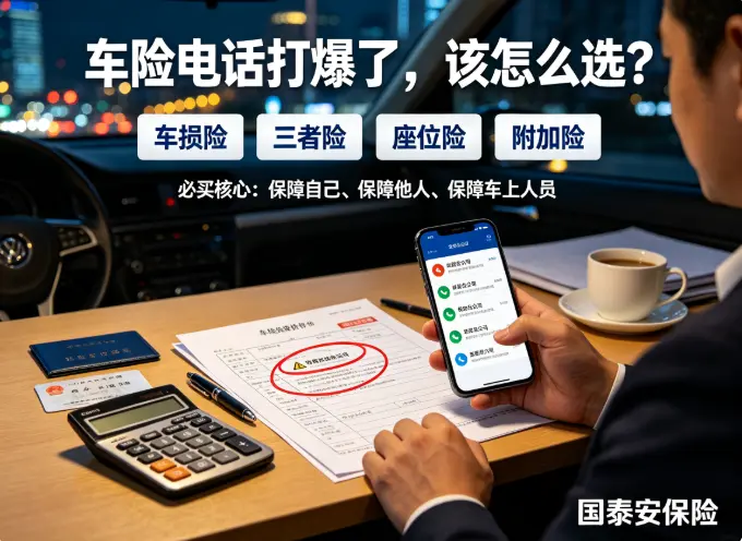 车险快到期了,推销电话打爆了,到底哪几个险种必须买?(图1) 车险快到期了,推销电话打爆了,到底哪几个险种必须买?(图1)