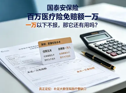 百万医疗险免赔额一万小病根本用不上？(图1)